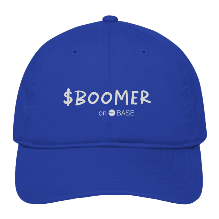 $BOOMER Dad/Mom Cap (Base Blue)