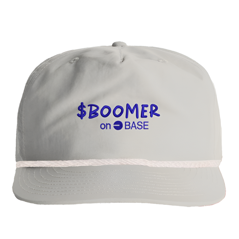 $BOOMER Surf Cap (Light Gray)