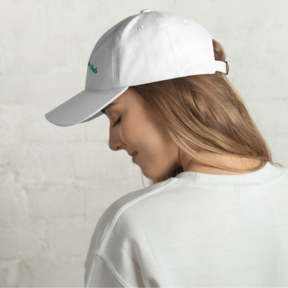 $Boomer Babe Club Cap (White + Green)