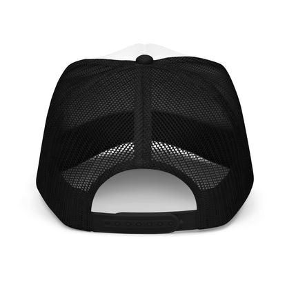 $BOOMER Trucker Foam Hat (Black + White)