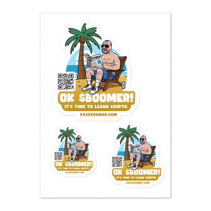 OK $BOOMER Stickers (3 Pack)